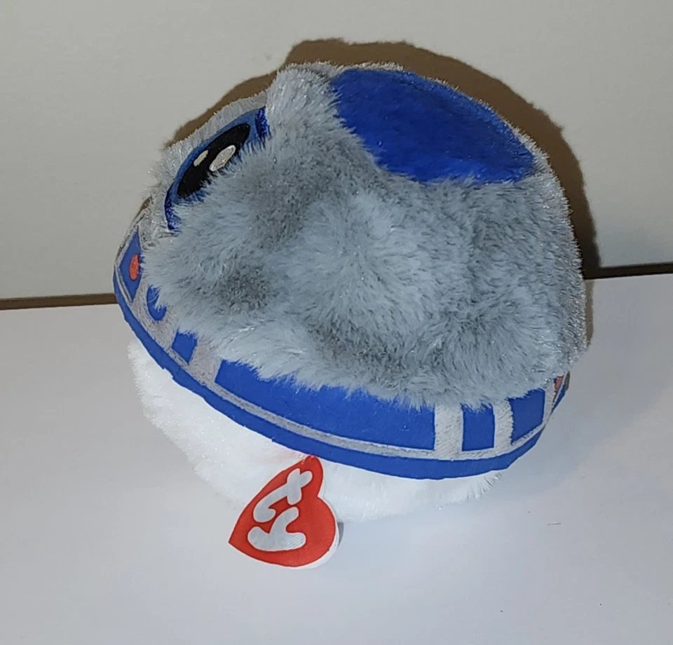 Ty Beanie Bouncers - R2-D2 the Drod (Star Wars)(3-4 Inch) NEW Bouncy Ball Toy - Image 3 of 4