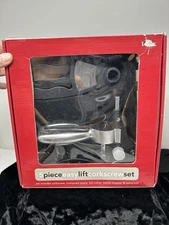 New 5 Piece Easy Lift Corkscrew Set Foil Cutter Wine Opener Bottle Stopper