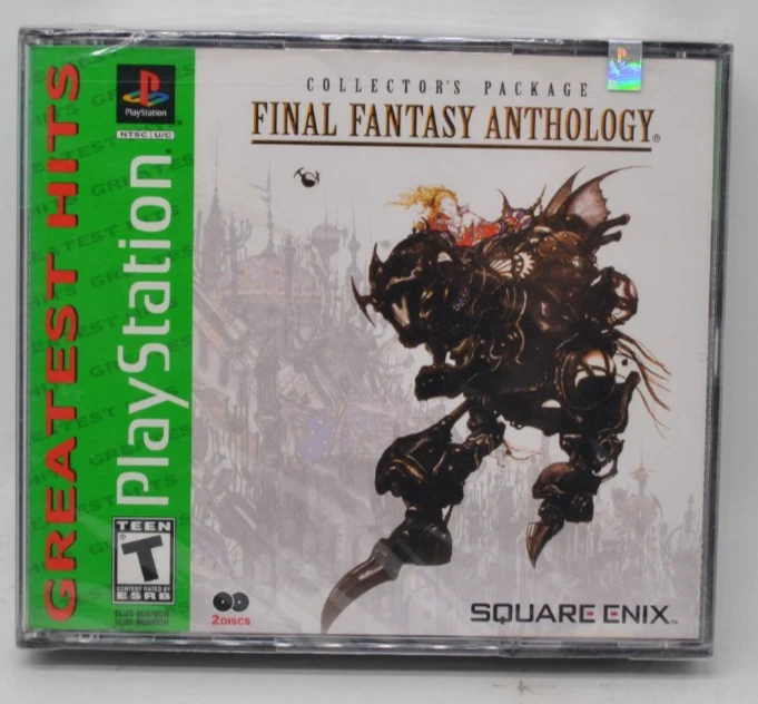 PS1 Final Fantasy Anthology PAL - Promo Presse PlayStation 1
