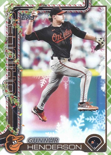 2025 TOPPS CHROME 35TH ANNIVERSARY GUNNAR HENDERSON BALTIMORE