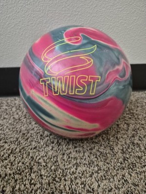 Brunswick Twist Sky Blue Pink Snow Bowling Ball 8 pounds | eBay
