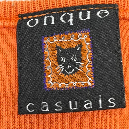 Halloween Cardigan Sweater Orange Witch Ghost Haunted House Onque Casuals Sz Med - Picture 4 of 14