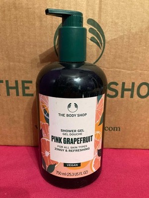 THE BODY SHOP Pink Grapefruit Shower Gel BIG 750 ml 25.3 fl oz NEW - VEGAN