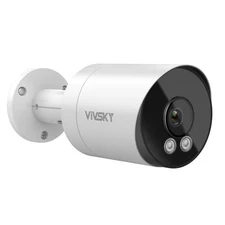 VIKYLIN 6MP IR30m Bullet Surveillance IP Camera PoE Built-in Mic Waterproof IP66
