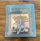 Nintendo Pokémon Crystal Version Game Boy Color RPG Pokemon Series NTSC-U/C
