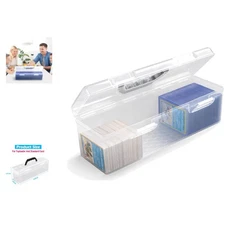 Storage Box For Toploader, Trading Card Storage Box Plastic, Playing Card Cas...
