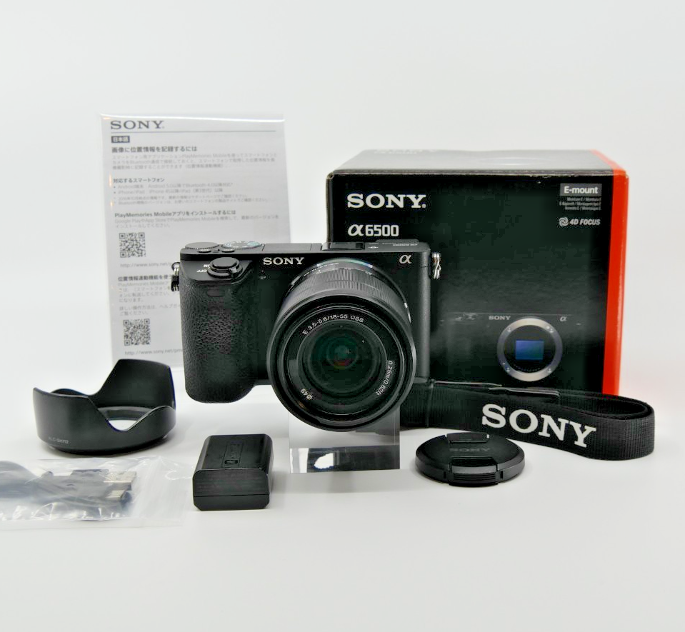 Sony Alpha A6500 24.2 MP Digital Camera with 18-135mm Zoom Lens
