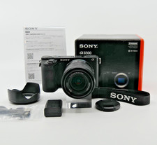 Sony Alpha A6500 24.2 MP Digital Camera with 18-55mm Lens -Black ENG/OK