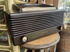 Vintage 1960s Philco 51-930 Tabletop Tube AM Radio Tested Working Bakelite