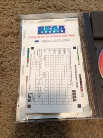 Sega Rally Championship Sega Saturn Complete In Box CIB Card Foam Clean