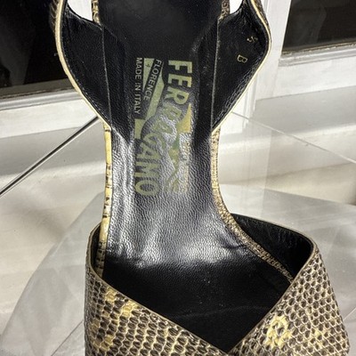 Amazing Salvatore Ferragamo Vintage Women's Shoes Size 7.5 M