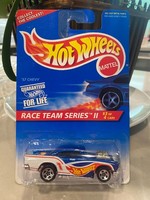 1996 Vintage Hot Wheels #394 Race Team Series Ii '57 Chevy Blau 5-Spichen