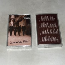 The Beatles Live At The BBC Capitol 1994 2 Cassettes Carboard Sleeve