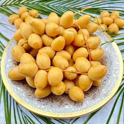 7 LBS FRESH YELLOW BARHI DATES