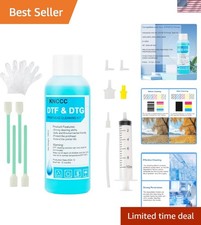 DTF  DTG Printhead Cleaning Solution 100ML - Restore Printer Performance Easily