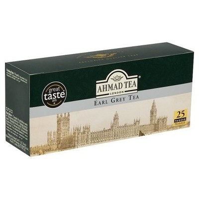 Ahmad Tea Earl Grey Teabag | 25 Tagged Tea Bag