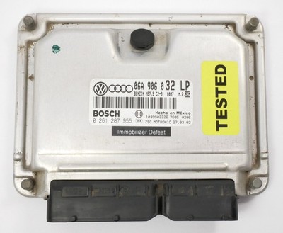 Immo Off ECU ECM Engine Computer 03 VW Jetta Golf GTI MK4 1.8T - 06A 906 032 LP