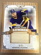 2021-22 Leaf Lumber - Game Used Lumber Marcel Dionne #GUL-MD1 Pewter /30 (MEM)