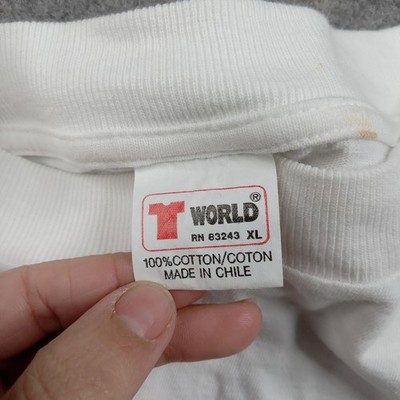 Vintage World Cup USA 94 Shirt Mens XL Striker Soccer T World