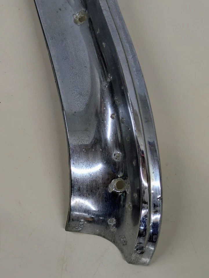 1966 Chrysler 300 New Yorker Front Fender to Bumper Trim OEM 2579563 LH Left - Image 4 of 4
