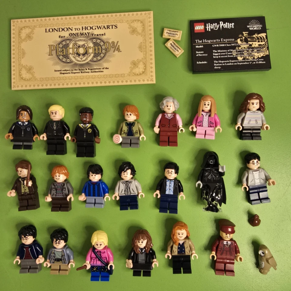 ¡COMPLETO! ¡ORDENADO! LEGO Harry Potter: Hogwarts Express Edición Coleccionista (76405) Foto 3 de 4