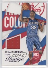 2014-15 Panini Prestige True Colors Materials Purple /199 Jerami Grant #70 0tw4