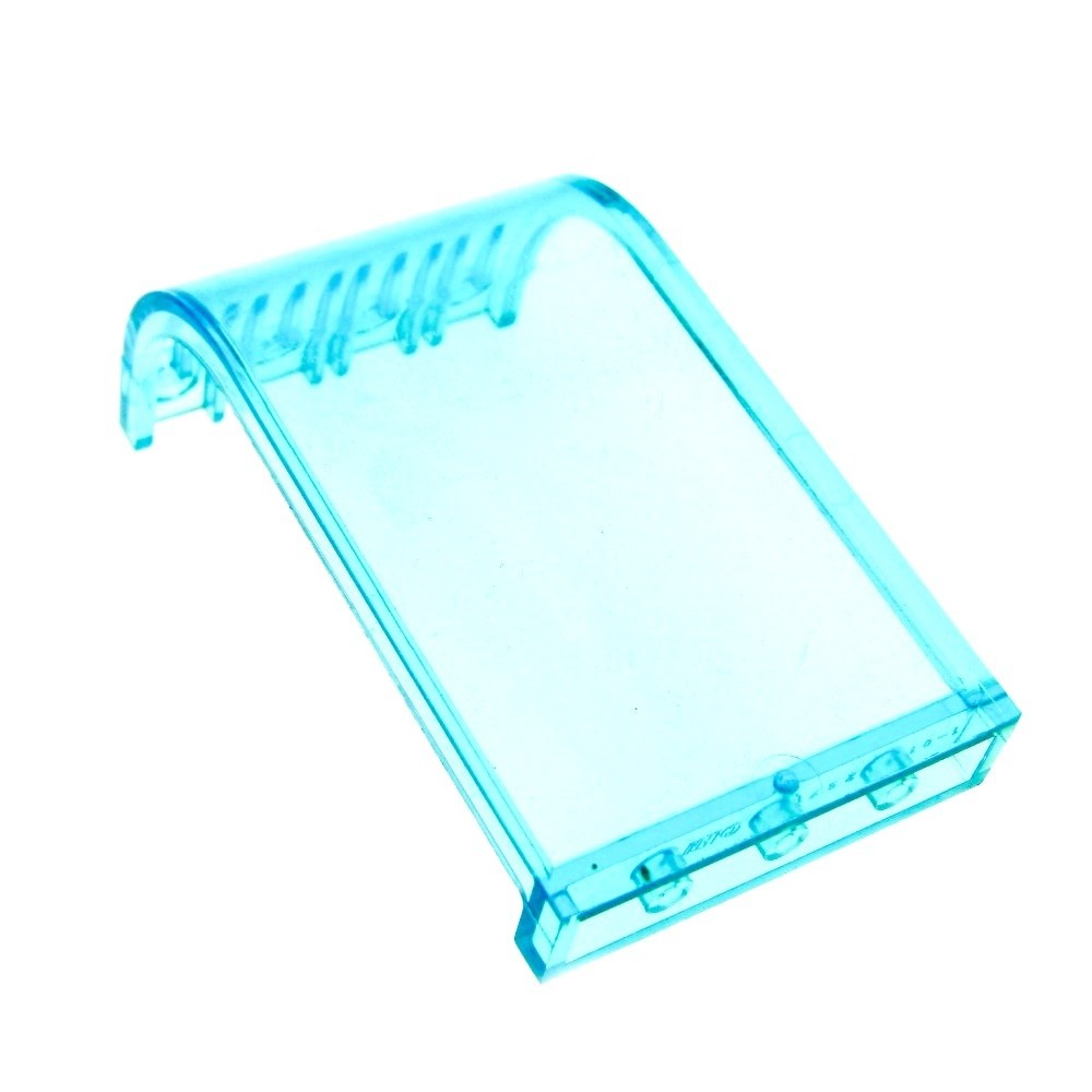 1X Lego Panels 3X4X6 Transparent Light Blue Round Window 35251 35253 2571