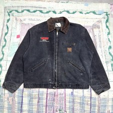 Carhartt J43 ONX Black Detroit Jacket Vintage, Size X-Large
