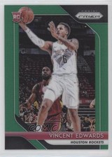 2018-19 Panini Prizm Green Prizm Vincent Edwards #14 01wt