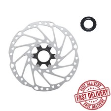 1 or 2 Shimano SM-RT64-L Deore 203mm Center Lock Rotor with Lockring