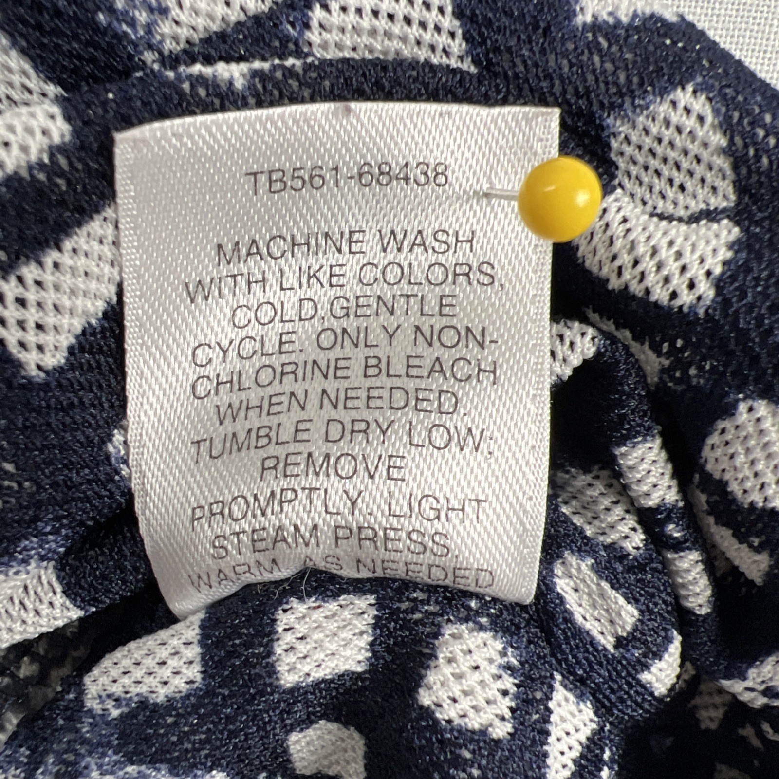 Pendleton Tunic Top Size Medium Navy Check Grid L… - image 6