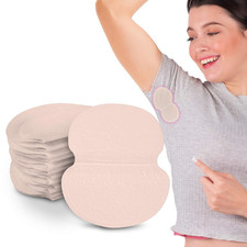 100 Pcs Large Underarm Sweat Pads for Women - Armpit Sweat Pads for Women and Me