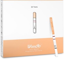 Wondfo Early Result Pregnancy Test Strips 25 Pack 10mIU High Sensitivity