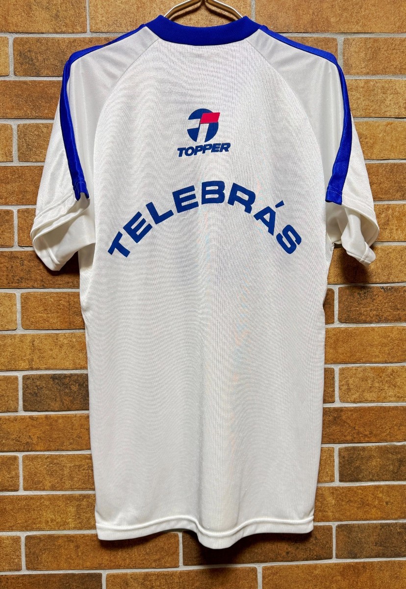 BRASIL BRAZIL TOPPER VINTAGE FOOTBALL SOCCER SHIRT JERSEY 1980-S