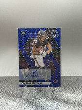 2025 Panini Mosaic Colston Loveland #4 Blue Prizm Rookie Auto /99