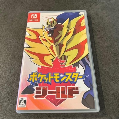 Nintendo Switch Pokemon Shield Cartridge w Case Genuine Tested Working