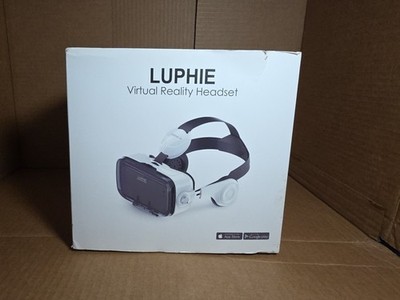 LUPHIE VR Headset 3D VR Glasses with Stereo Headphones 