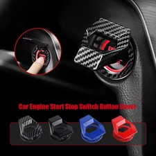 Car Engine Start Stop Switch Button Cover Ignition Anti-Scratch Protection Decor