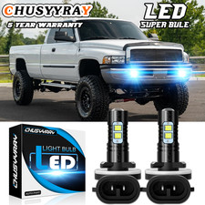For 2012-2016 2017 Hyundai Veloster 881 889 LED Fog Lights Bulbs 8000K Blue