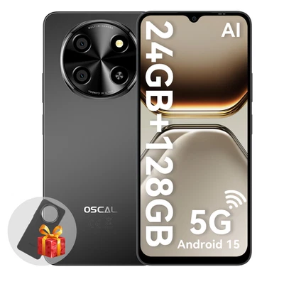 Blackview OSCAL TIGER 8 5G Smartphone 24GB+128GB 6,8" 120Hz Android 15 Handy NFC