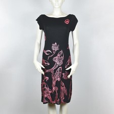 Women Diesel dress black viscose S #BPNM