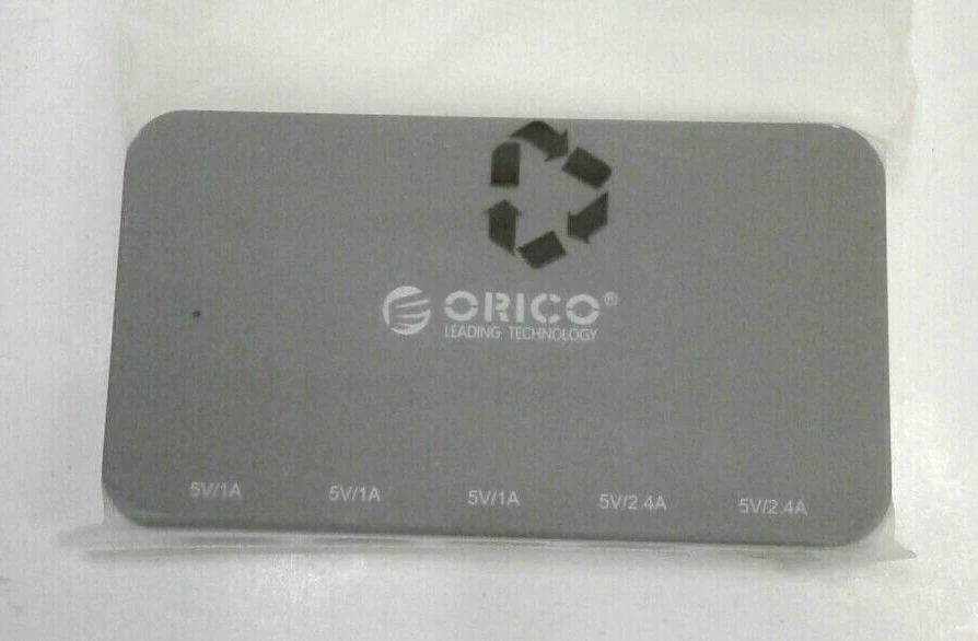 Cargador inteligente Orico CSP-5U 36 vatios 5 puertos USB tecnología de carga inteligente de escritorio Foto 3 de 4