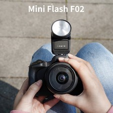 F02 Retro Mini Flash Light Micro Single Camera Portable Photography Fill Light B