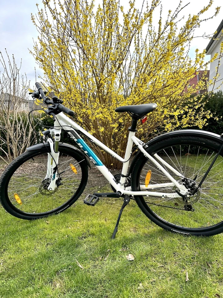 Damenrad Bulls Wildcross Street Weiß 28‘‘