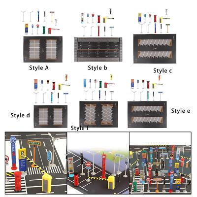 1/64 Scale Parking Lot Car Model Display Underground Garage