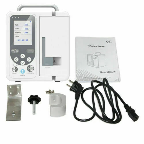 Veterinary Volumetric Infusion Pump Syrine Pump LCD IV Fluid Pump Portable SP750 - Picture 7 of 11