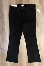 Jessica Simpson Womens Slight Flare Boot Cut Jean, Black Rinse Size 2/26