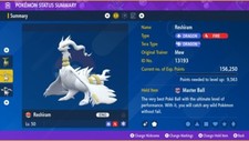 Shiny 6IV  XXXL Timid Turboblaze Reshiram Pokemon Scarlet/Violet Home
