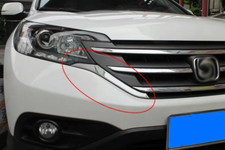 Exterior Grille Side Cover Chrome Molding Abs For Honda Cr-v Crv 2012 2013 2014