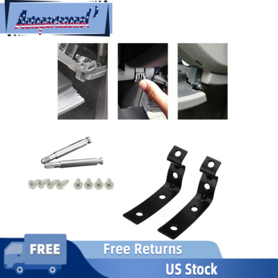  For Audi A4 S4 RS4 B6 B7 8E Glove Box Lid Hinge Snapped Repair Fix Kit Brackets
